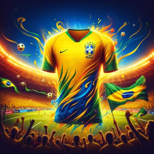 Brasiliens fotbollströja
